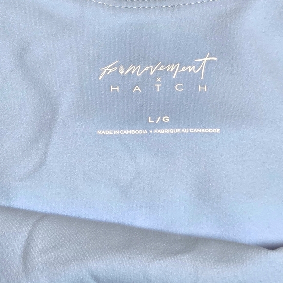 FP Movement x Hatch Never Better Onesie Light Blue Large Maternity NWT - Picture 14 of 16